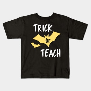 Boo-tiful Lessons: Trick or Teach Halloween Kids T-Shirt